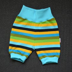 Bavlněné kraťasy Pruhy multicolor