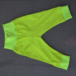 Bavlněné tepláčky jednobarevné Zelené