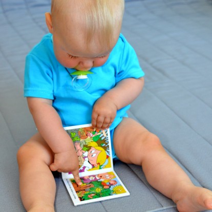 Kojenecké body jednobarevné Tyrkys